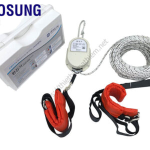 Bộ dây thoát hiểm hạ chậm DOOSUNG Hàn Quốc 18m (tầng 5-6)